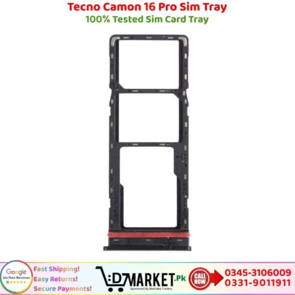 Tecno Camon 16 Pro Sim Tray Price In Pakistan