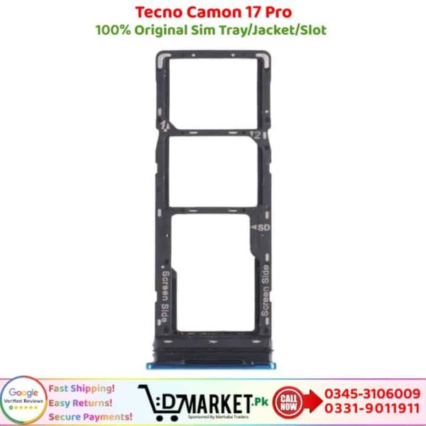 Tecno Camon 17 Pro Sim Tray Price In Pakistan