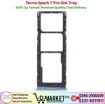 Tecno Spark 7 Pro Sim Tray Price In Pakistan