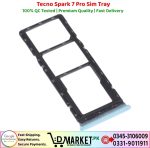 Tecno Spark 7 Pro Sim Tray Price In Pakistan