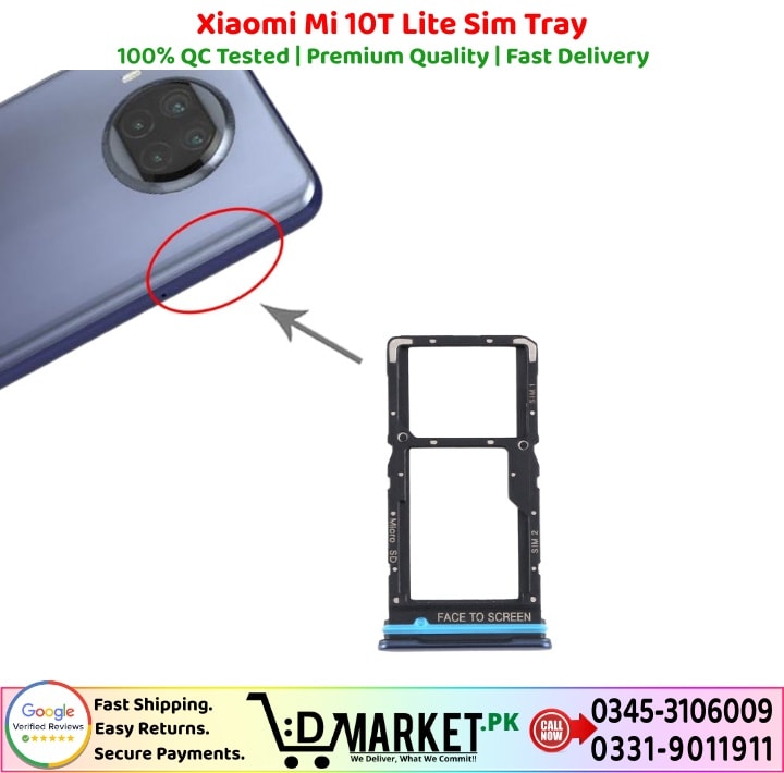 Xiaomi Mi 10T Lite Sim Tray Price In Pakistan