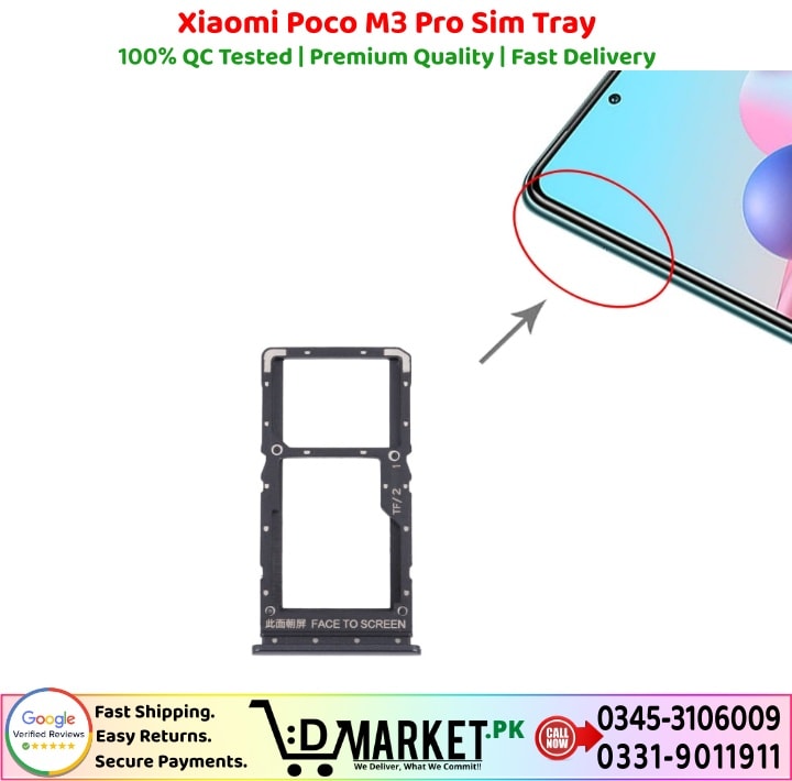 Xiaomi Poco M3 Pro Sim Tray Price In Pakistan