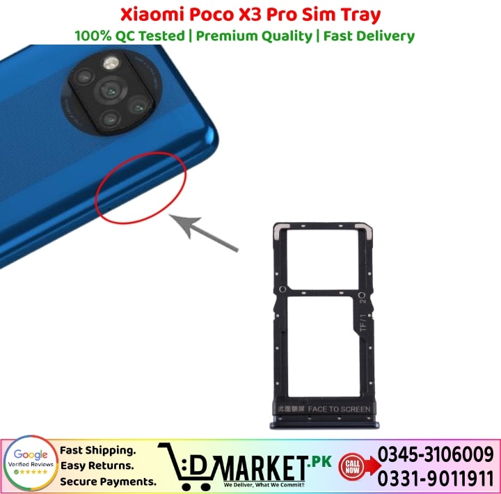Xiaomi Poco X3 Pro Sim Tray Price In Pakistan
