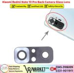Xiaomi Redmi Note 10 Pro Back Camera Glass Lens Price In Pakistan