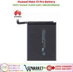 Huawei Mate 10 Pro Battery Price In Pakistan
