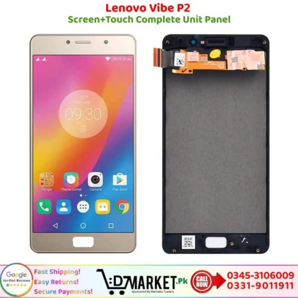 Lenovo Vibe P2 LCD Panel Price In Pakistan