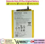 Motorola Moto E5 Plus Original Battery Price In Pakistan