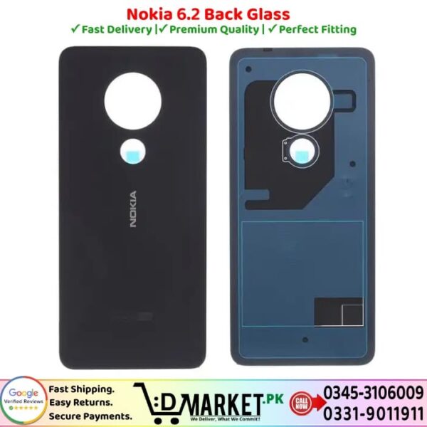 Nokia 6.2 Back Glass Price In Pakistan