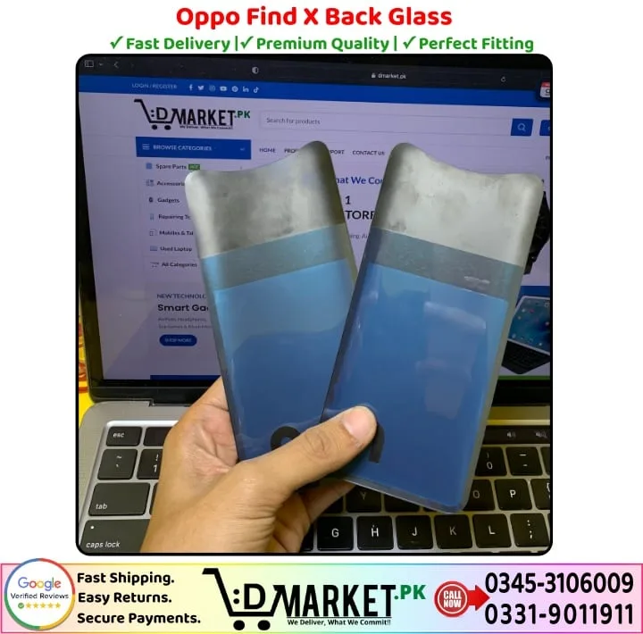 Oppo Find X Back Glass Price In Pakistan