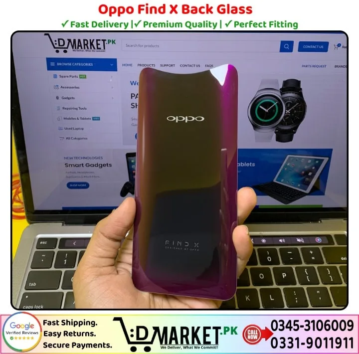 Oppo Find X Back Glass Price In Pakistan