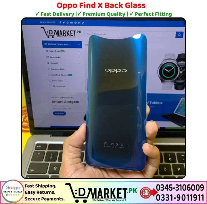 Oppo Find X Back Glass Price In Pakistan