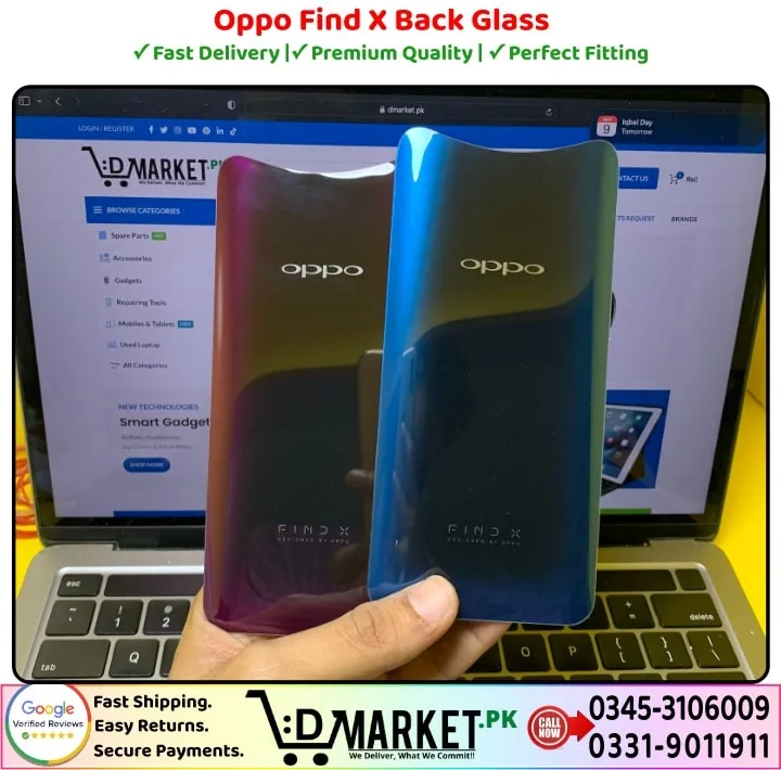 Oppo Find X Back Glass Price In Pakistan