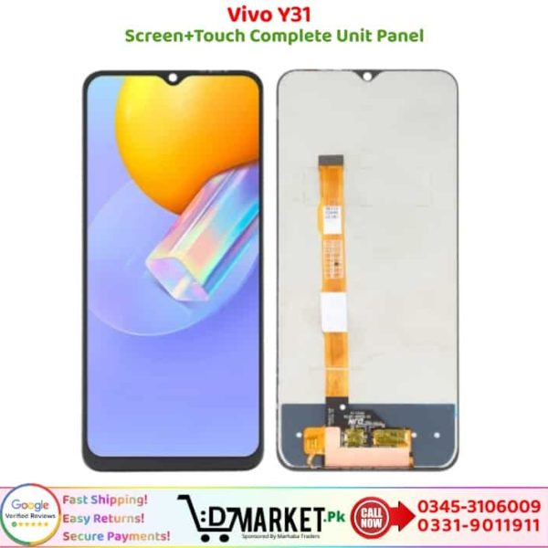 Vivo Y31 LCD Panel Price In Pakistan