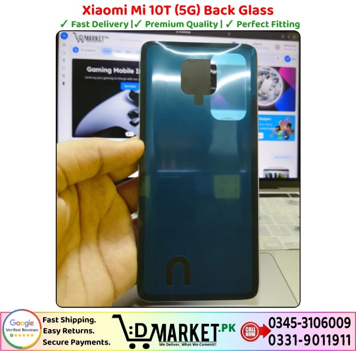 Xiaomi Mi 10T 5G Back Glass Price In Pakistan 1 10