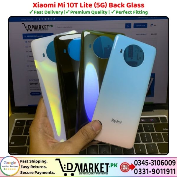 Xiaomi Mi 10T Lite 5G Back Glass Price In Pakistan