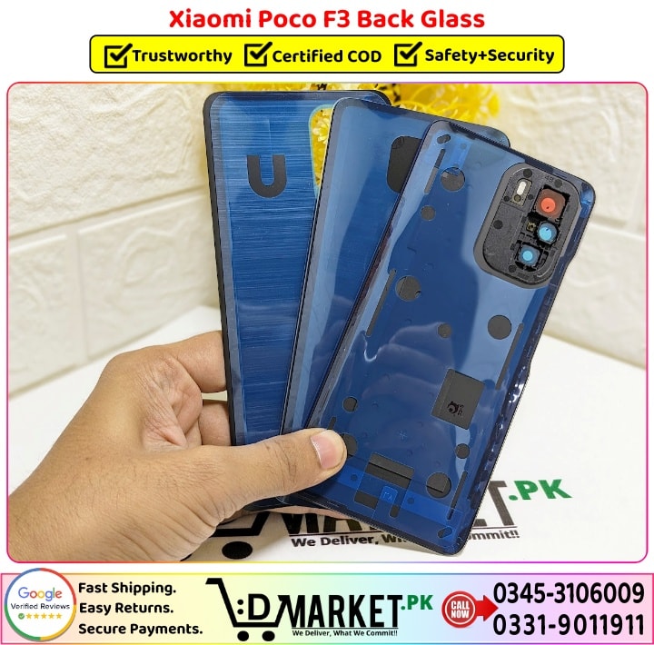 Xiaomi Poco F3 Back Glass Price In Pakistan 1 12