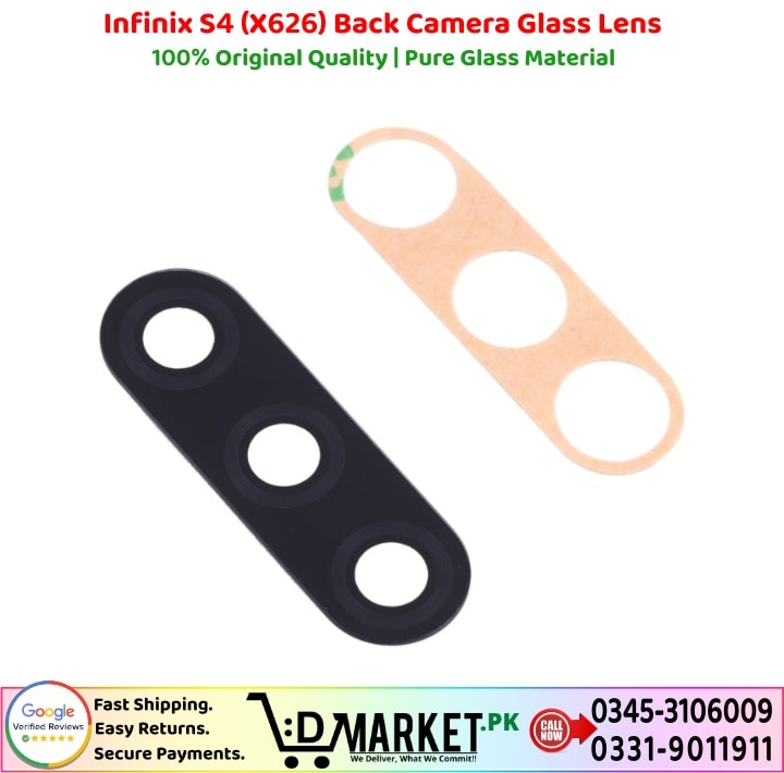 Infinix S4 X626 Back Camera Glass Lens Price In Pakistan 1 1