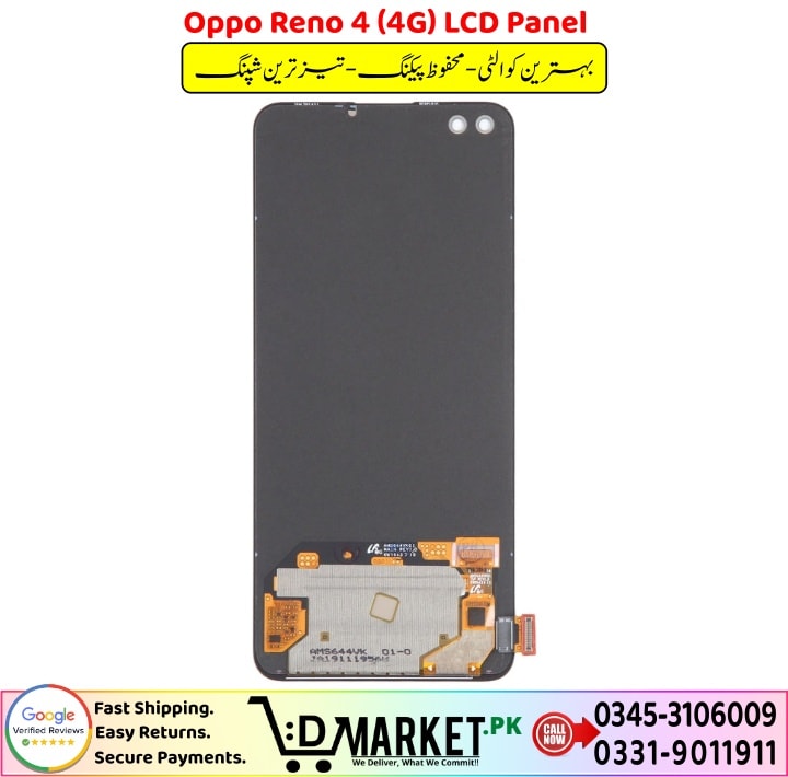 Oppo Reno 4 LCD Panel Price In Pakistan