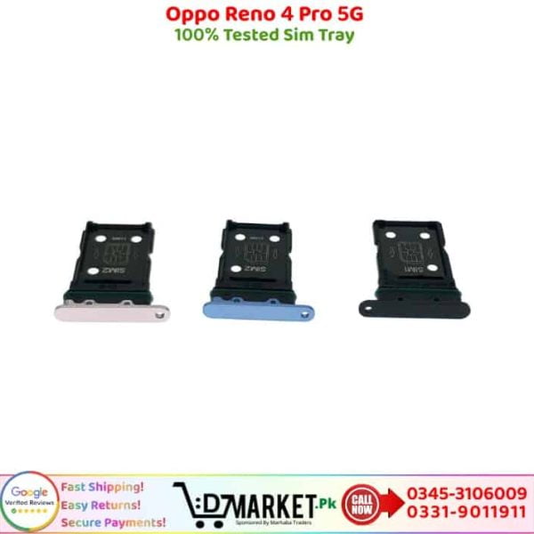 Oppo Reno 4 Pro 5G Sim Tray Price In Pakistan