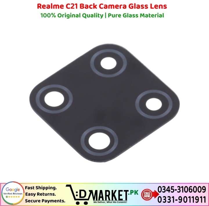 Realme C21 Back Camera Glass Lens Price In Pakistan