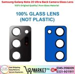 Samsung Galaxy Note 20 Ultra Back Camera Glass Lens Price In Pakistan