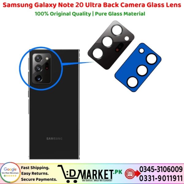 Samsung Galaxy Note 20 Ultra Back Camera Glass Lens Price In Pakistan