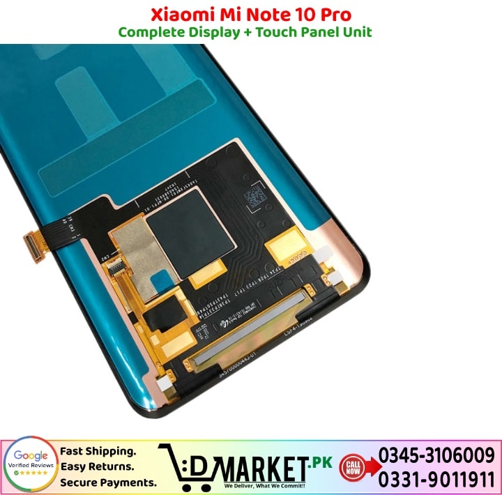 Xiaomi Mi Note 10 Pro LCD Panel Price In Pakistan