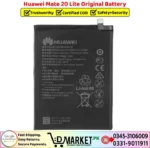 Huawei Mate 20 Lite Original Battery Price In Pakistan