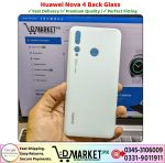 Huawei Nova 4 Back Glass Price In Pakistan