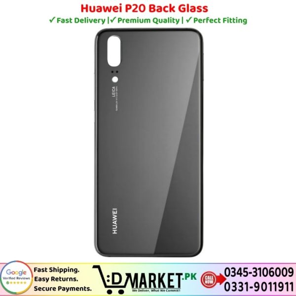 Huawei P20 Back Glass Price In Pakistan