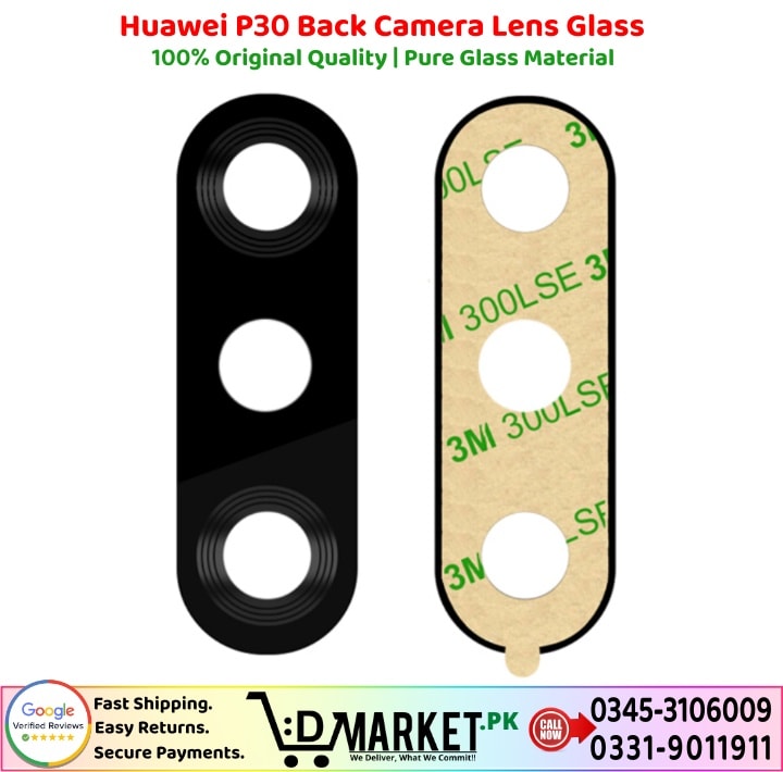Huawei P30 Back Camera Lens Glass Price In Pakistan
