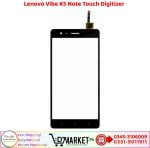 Lenovo Vibe K5 Note Touch Glass Price In Pakistan