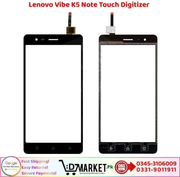 Lenovo Vibe K5 Note Touch Glass Price In Pakistan