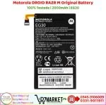 Motorola DROID RAZR M Original Battery Price In Pakistan