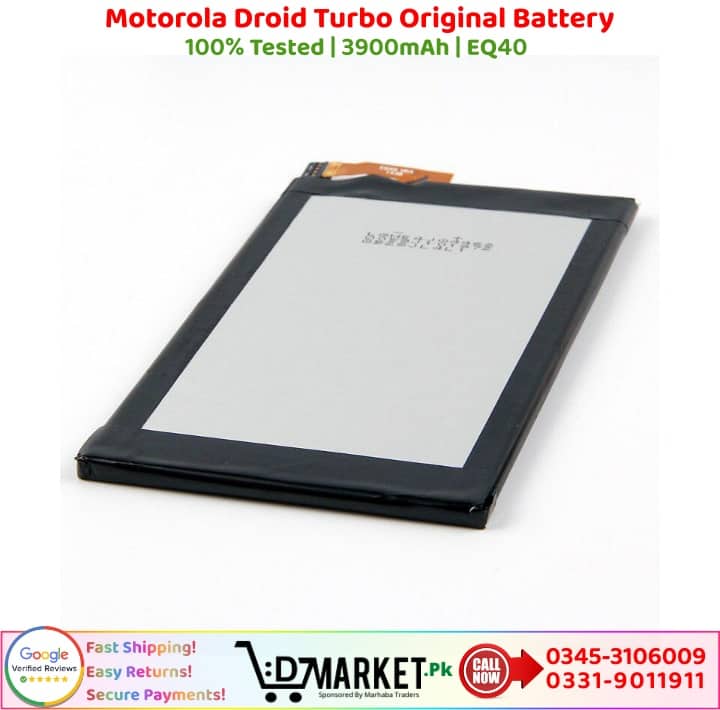 Motorola Droid Turbo Original Battery Price In Pakistan
