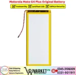 Motorola Moto G4 Plus Original Battery Price In Pakistan