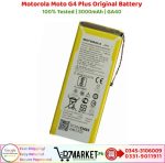 Motorola Moto G4 Plus Original Battery Price In Pakistan