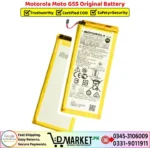 Motorola Moto G5S Original Battery Price In Pakistan
