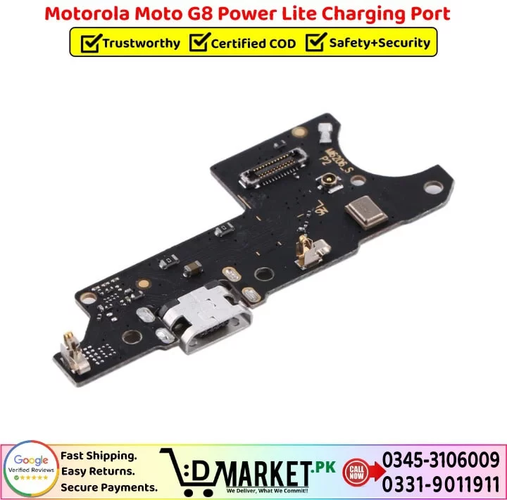 Motorola Moto G8 Power Lite Charging Port Price In Pakistan