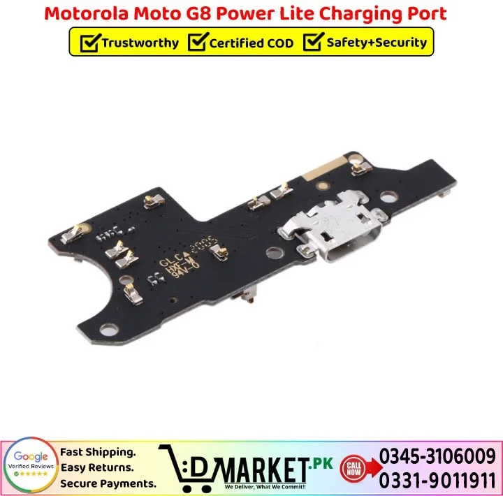 Motorola Moto G8 Power Lite Charging Port Price In Pakistan