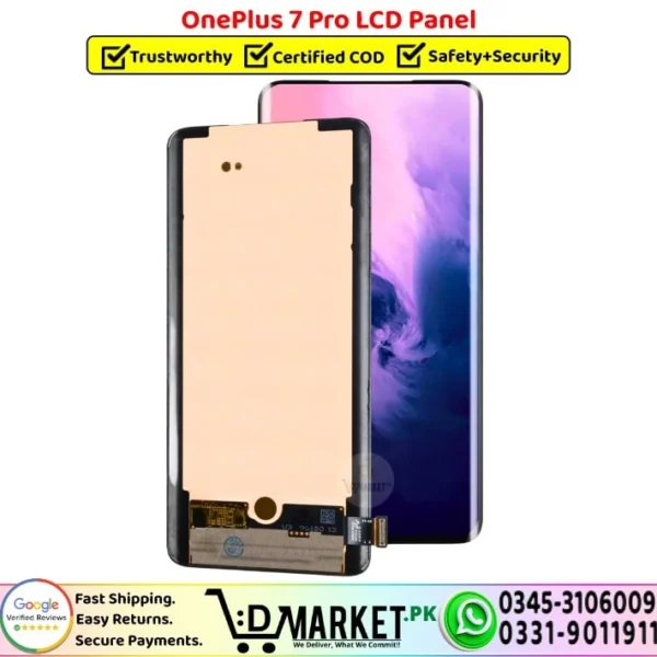 OnePlus 7 Pro LCD Panel Unit Screen Replacement - DMarket.Pk