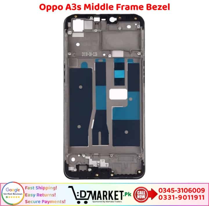 Oppo A3s Middle Frame Price In Pakistan