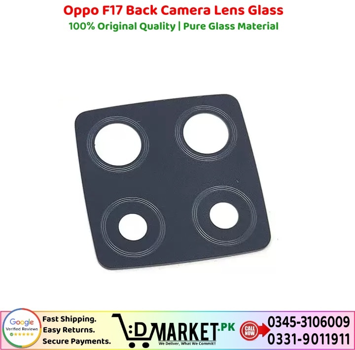 Oppo F17 Back Camera Lens Glass Price In Pakistan