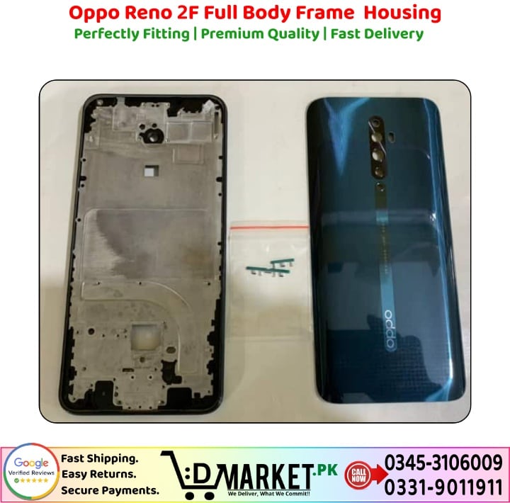 Oppo Reno 2F Full Body Frame Housing Price In Pakistan