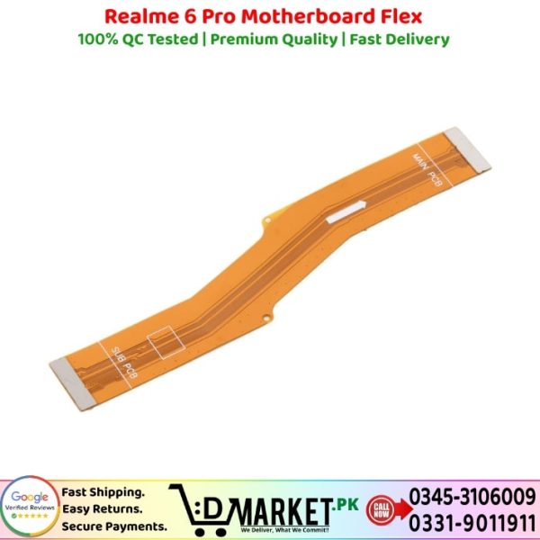 Realme 6 Pro Motherboard Flex Price In Pakistan
