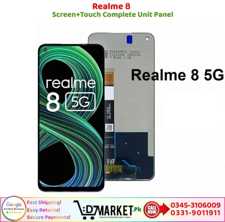 Realme 8 LCD Panel Price In Pakistan