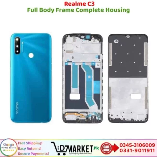 Realme C3 Full Body Frame Housing Price In Pakistan