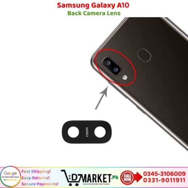 Samsung Galaxy A10 Back Camera Lens Price In Pakistan