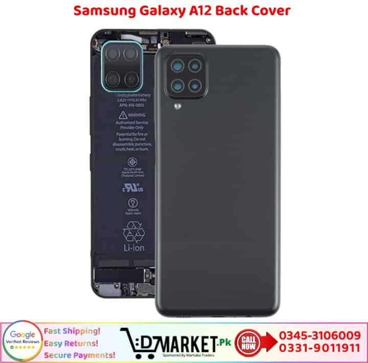 Samsung Galaxy A12 Back Cover Price In Pakistan