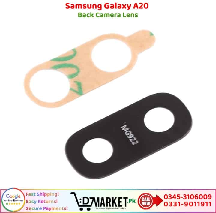 Samsung Galaxy A20 Back Camera Lens Price In Pakistan
